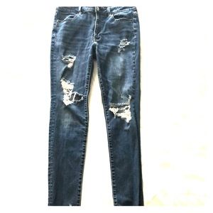 American Eagle ripped Jeggings